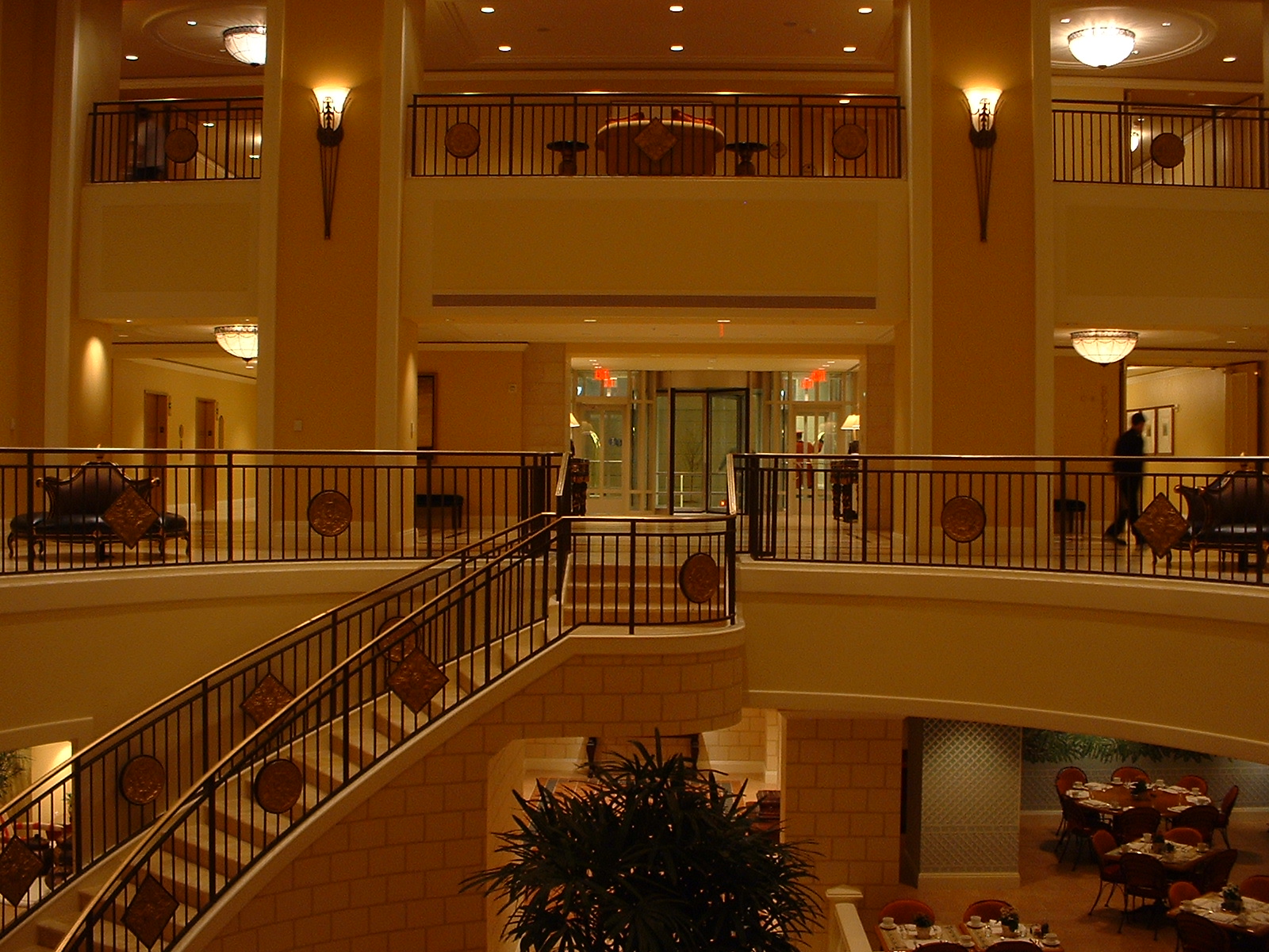 Top of stairs